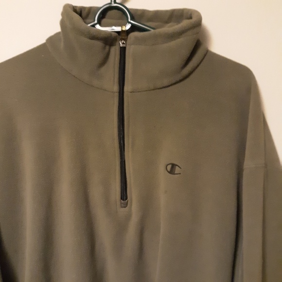 Champion XL Olive Green Sweatshirt - Picture 7 of 7